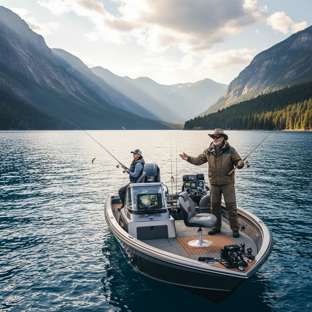 Premium guided fishing with expert guide, on the river, Germany